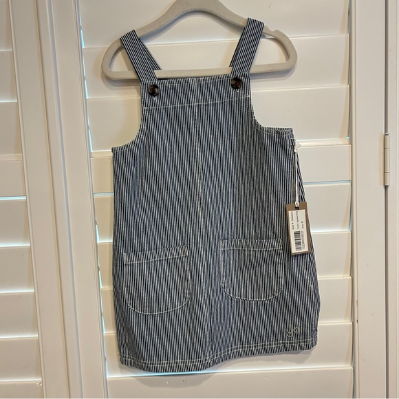 Young Days Sarasota Dress Striped Pinafore Jumper Size 3T - Picture 1 of 6